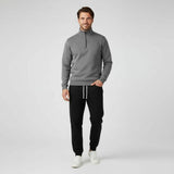 Men's Zip-Up Jumper | Relaxed Comfort | Modern Look