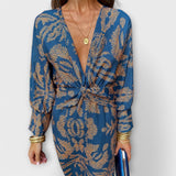 Oriana - Elegant Long-Sleeved Dress