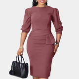 Cláudia | Midi Dress with Refined Lace