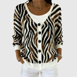 Bénédicte - Buttoned Knit Cardigan