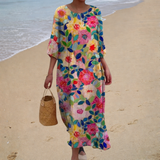 Chic and Comfortable Flowing Maxi Dress