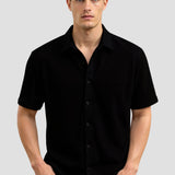Classic Short-Sleeve Linen Shirt