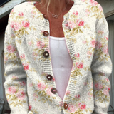 Amélie Vintage Roses Cardigan