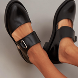 Norma | Adjustable-Strap Mary Jane Flats