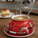 Beetle-Shaped Coffee Cup