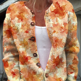 Marie Autumn Leaves Cardigan