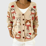 Aurélie - Buttoned Knit Cardigan