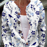 Léa Birds and Flowers Cardigan