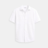 Classic Short-Sleeve Linen Shirt