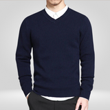 Casual V-Neck Jumper for Men