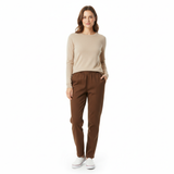 Cotton Harem Trousers for Women with Elastic Waist and Side Pockets
