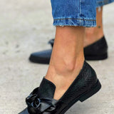Chelsea - Elegant Loafers with Bow