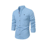 Men's Elegant Casual Slim Fit Button-Up Shirt