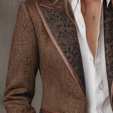 Arabella | Chevron Panel Blazer