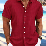 Owen | Relaxed-Fit Striped Short-Sleeve Summer Shirt