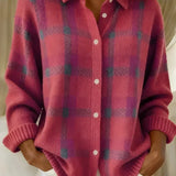 Ashley | Classic Check Cardigan