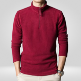 Men's Zip-Up Fleece Jumper – Warm and Comfortable Design