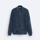 Fleece Polo | Soft, Warm & Elegant