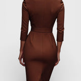 Camilla | Elegant Fitted Wrap Dress