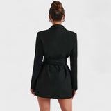 Patrícia - Black Blazer Dress