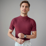 Paolo | Elegant Short-Sleeve Shirt for Men
