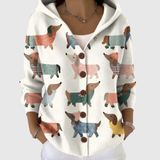 Delphine - Hooded Knit Cardigan