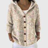 Yvette - Hooded Knit Cardigan