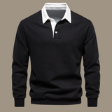 Cornelis™ Classic Men's Polo-Neck Jumper