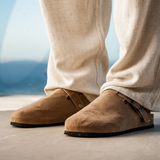 Luke | Comfortable Men's Suede Clog with Ergonomic Sole
