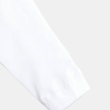 Classic White Stand Collar Shirt