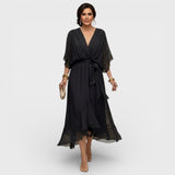 Arabella | Flowing Silhouette Dress with V-Neckline