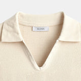 Men's Striped Short-Sleeve Polo – Timeless & Versatile