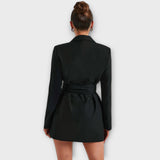 Zélia - Blazer Dress with V-Neckline