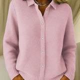Katrina | Buttoned Textured Knit Waistcoat