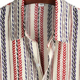 Summer Shirt with Striped Pattern