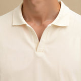 Men's Polo in Beige – Elegant & Timeless