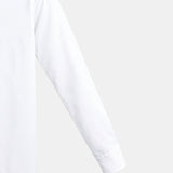 Classic White Stand Collar Shirt