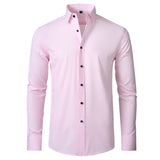 Benjamin | Classic Fitted Long-Sleeve Business Shirt, Stretch