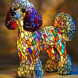 Pipoca - Stained Glass Lamp