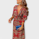 Oriana - Elegant Long-Sleeved Dress