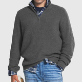 Kasper™ Men's Zip-Up Sweatshirt