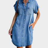 Laura - Denim Dress