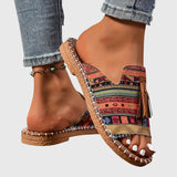 Nathalie Bohemian Pom-Pom Sandals