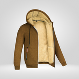 Men's Hooded Gilet with Fleece Lining