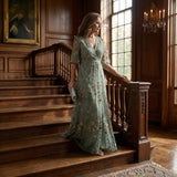 Daniela | Elegant Flowing Halter Maxi Dress for Women