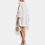 Marcelle | Raised Flower Dress