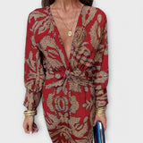 Oriana - Elegant Long-Sleeved Dress