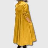 Sandra - Long Raincoat for Comfort