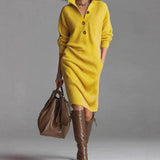 Arial | Warm, Elegant and Comfortable Knit Midi Dress