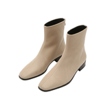 Women's Elegant High Heel Square-Toe Boots
